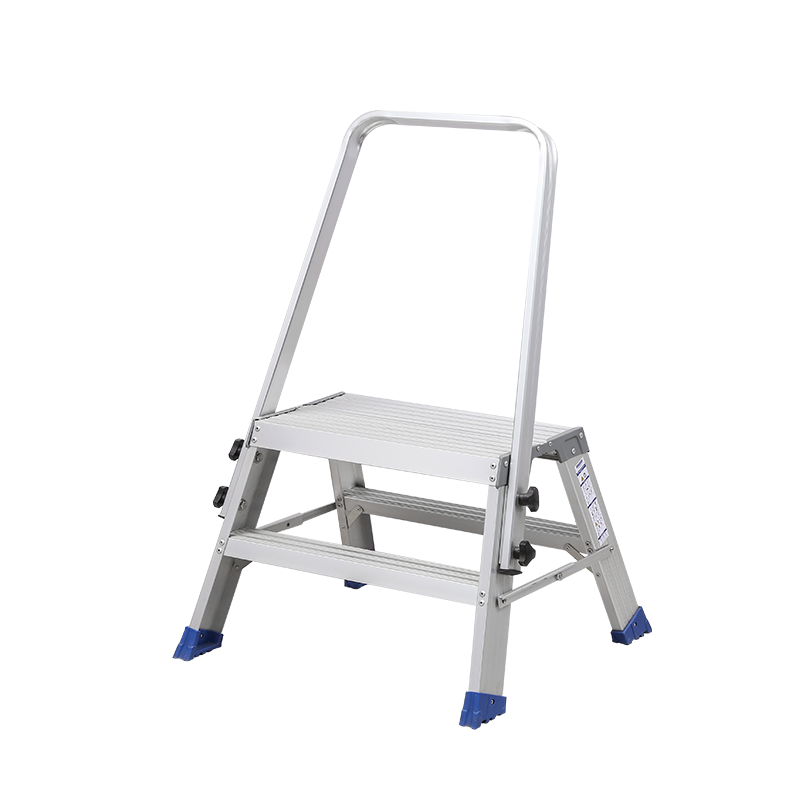DX-GS8242 Heavy Duty Aluminum Step Stools with Widened Platform 8200 Series