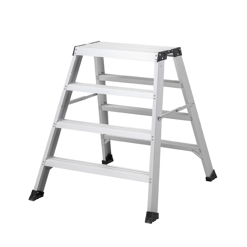 DX-GS8242 Heavy Duty Aluminum Step Stools with Widened Platform 8200 Series