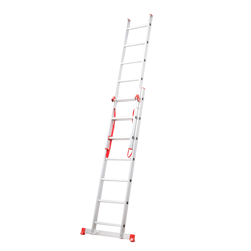 DX-E207 Economic 2 Parts Aluminum Extension Ladder