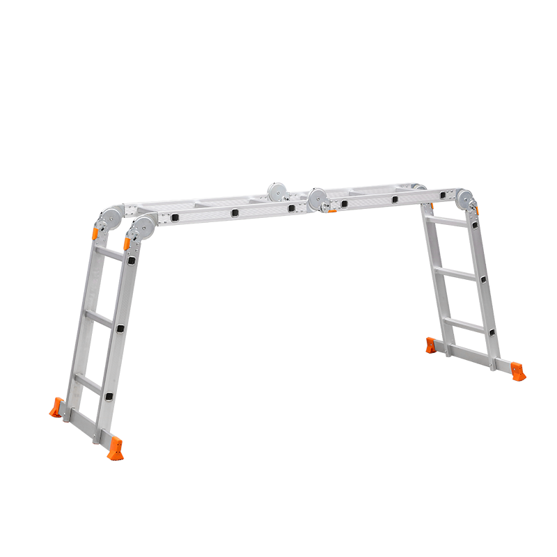 DX-402 Folding Multi Purpose Step Platform Aluminum Folding Scaffold Ladder