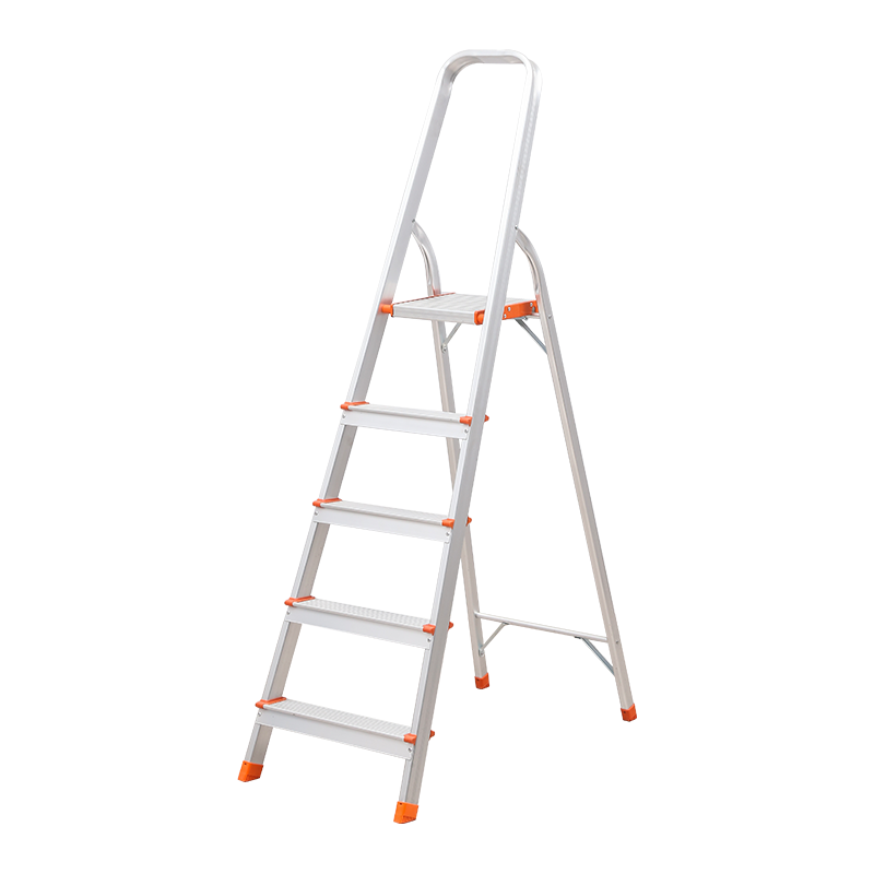 What are the design features of a Portable Single Rail Ladder?