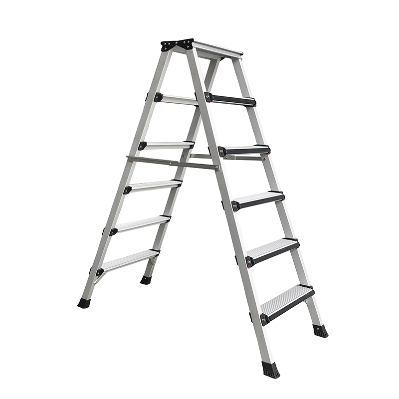 DX-GS82022 Double-sided Folding Stool Ladder with Anti-collision Steps