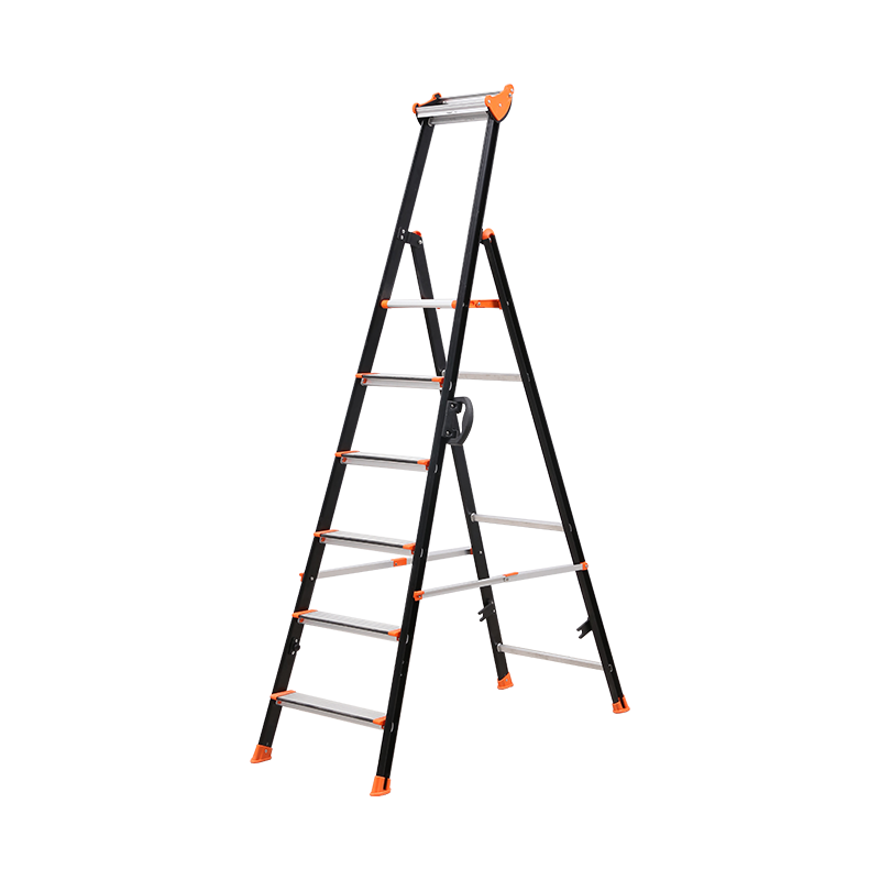 P93 Professional Tool Ladder with Extra Thick Steps and Handle GS Certificate