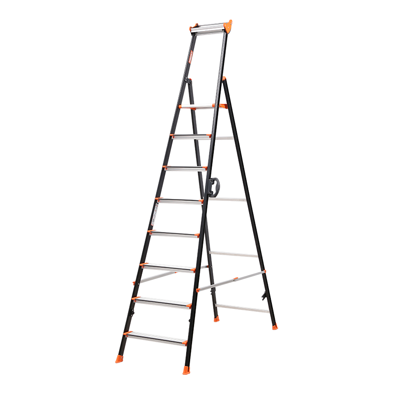 P93 Professional Tool Ladder with Extra Thick Steps and Handle GS Certificate