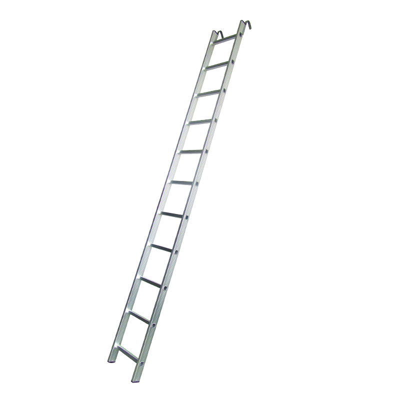 DX-SH108-111 Single Straight Ladder with Hooks for Scaffold