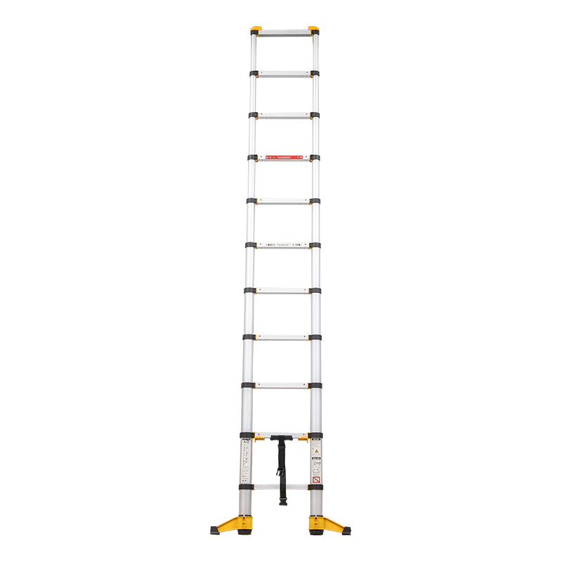 GS Certificate Professional One Button Retraction Smart Close Telescoping Ladders