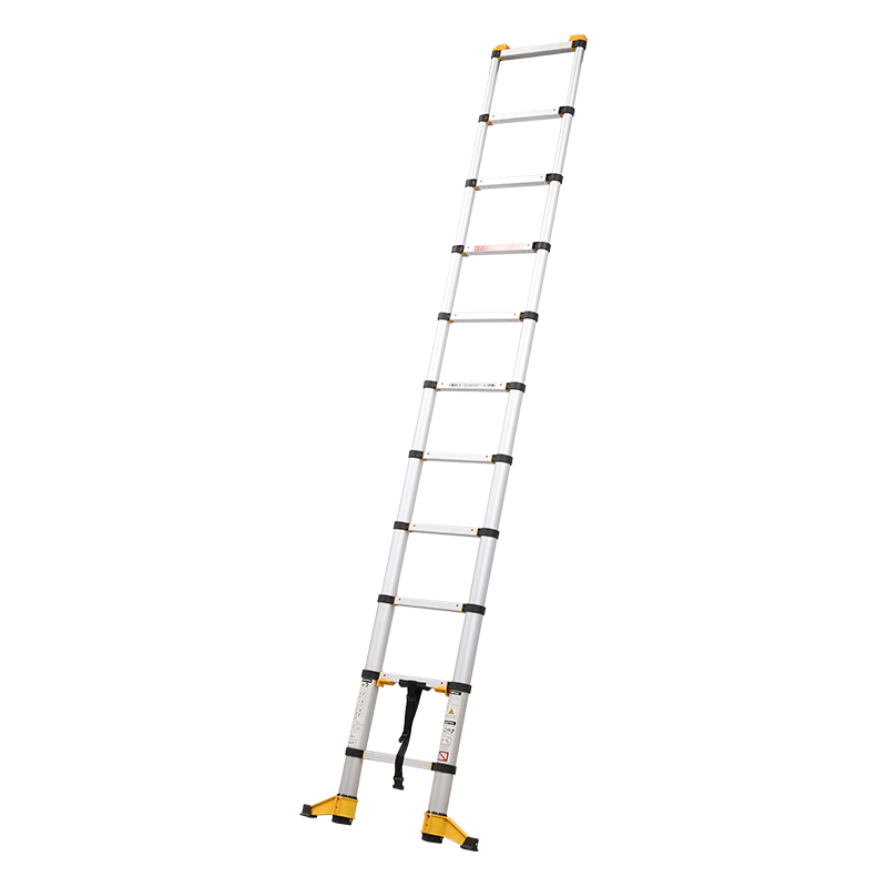 GS Certificate Professional One Button Retraction Smart Close Telescoping Ladders