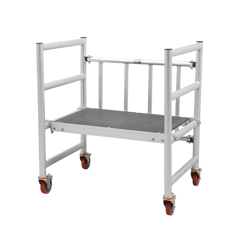 DX-1200 Portable Mini Aluminum Multipurpose Scaffolding Indoor Scaffold with Rolling Wheels