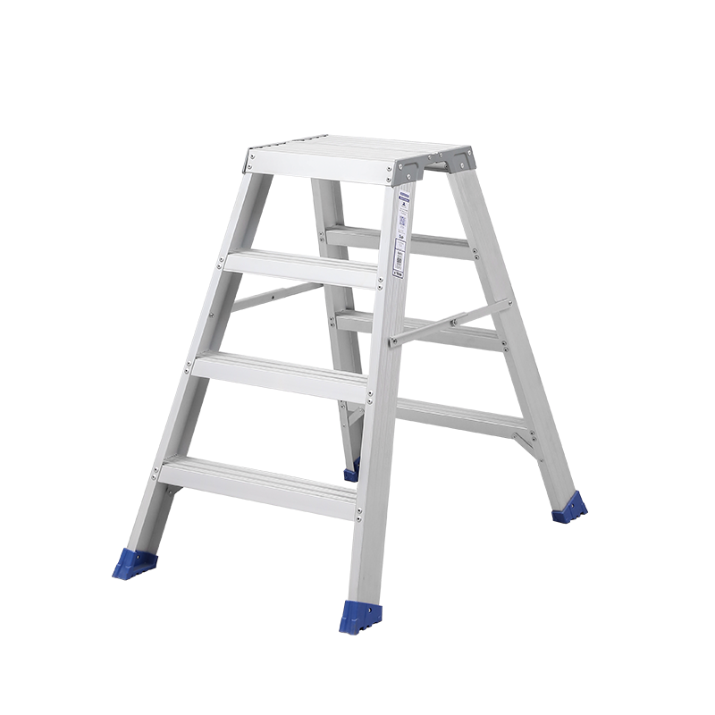 Foldable Step Ladder Ensures Stable Secure Access