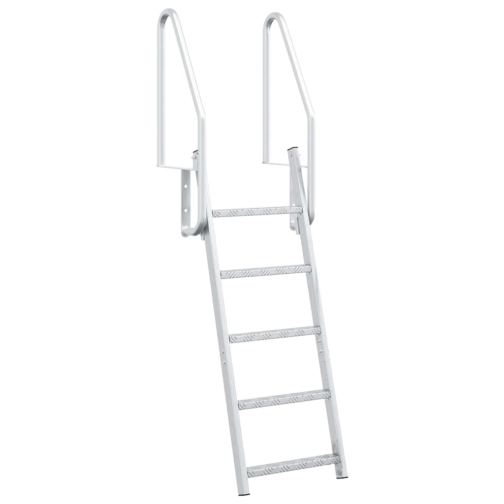 All Aluminum Dock Ladder with Anti-slip Steps 