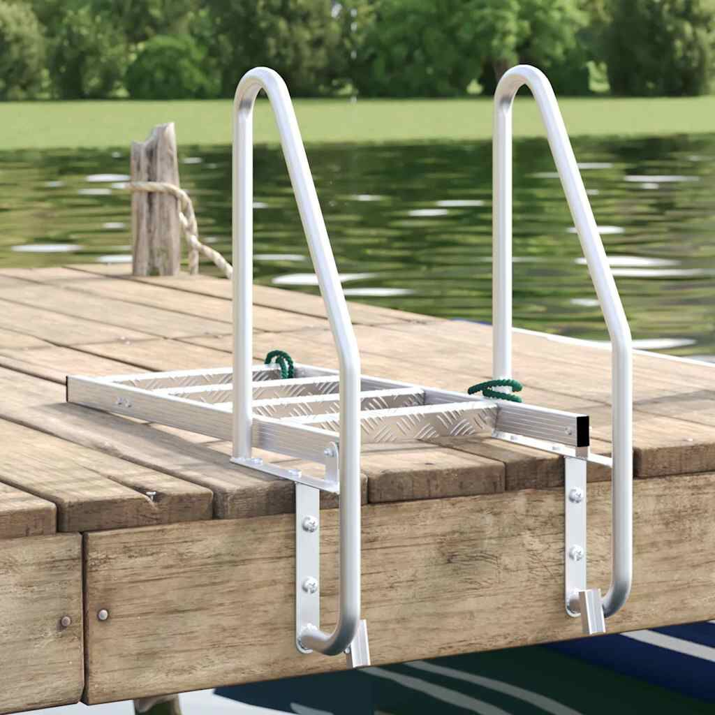 All Aluminum Dock Ladder with Anti-slip Steps