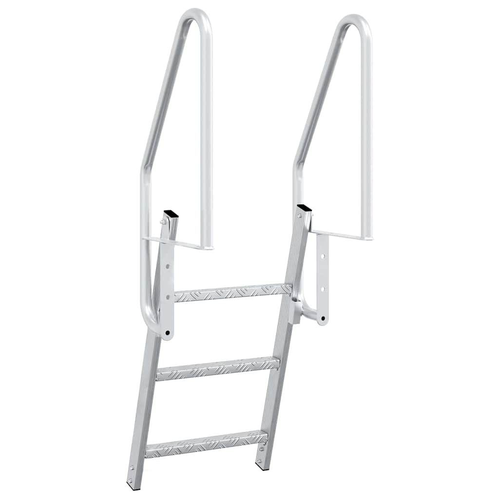 All Aluminum Dock Ladder with Anti-slip Steps